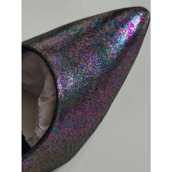 KARL LAGERFELD Royale Dress Pump Multi Black Heels MSRP $109 SIZE 6,5 NEW IN BOX - Picture 7 of 17